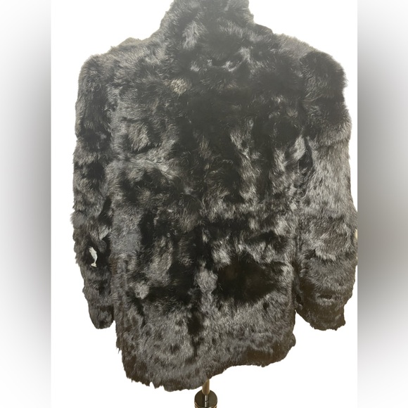 100% Rabbit Fur Coat - Picture 2 of 3